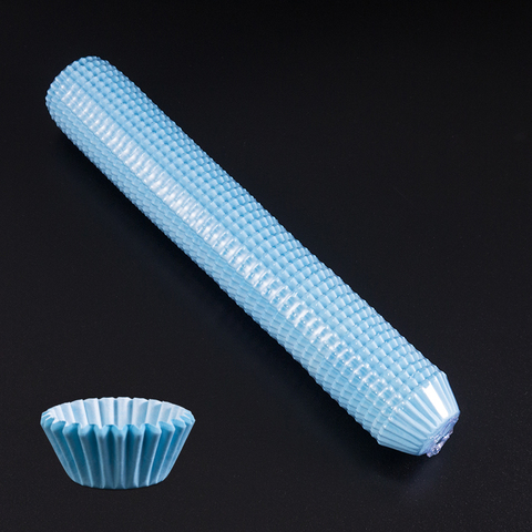 Капсулы бумажные для конфет Голубые 25*18 мм, 1000 шт