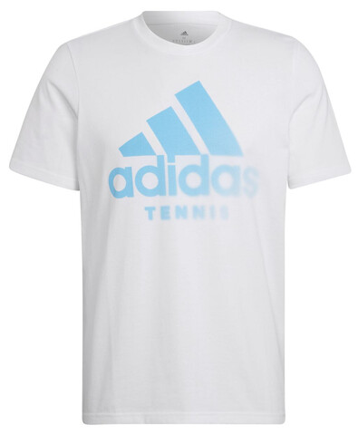 Футболка теннисная Adidas TNS Cat G T - white