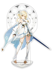 Акриловая фигурка Genshin Impact Character Standee Traveler Lumine