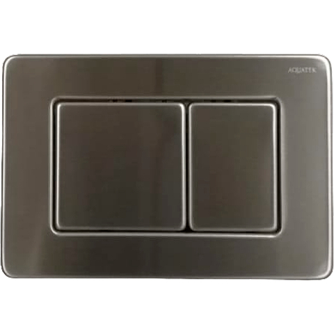 Aquatek KDI-0000032 (003A) Панель смыва нержавеющая сталь (клавиша квадрат)