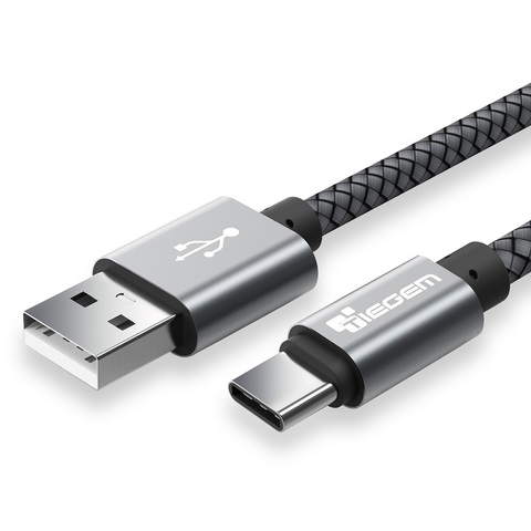 Кабель TIEGEM Fast Charging Cable Type-C 25cm (черный)