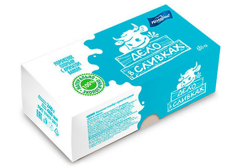 Брикет пломбир "Дело в сливках" 15%, 240г