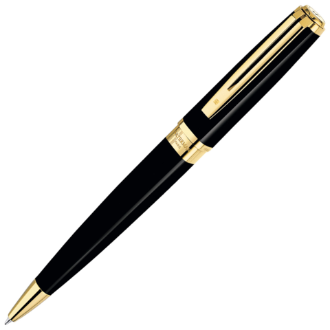 Ручка шариковая Waterman Exception Black GT Slim (S0636960)