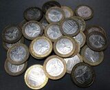 Б023_1 2005 10 рублей 60 лет Победы Никто не забыт ММД XF х 1 шт.