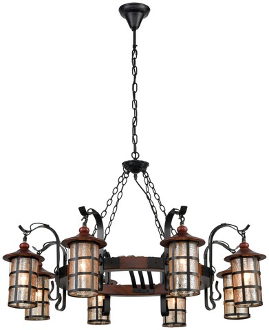 Люстра подвесная Velante Wooden 560-703-08