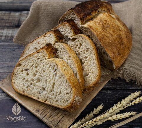 Хлеб пшенично-цельнозерновой на закваске, 800г (ЭКОПРОДУКТЫ)