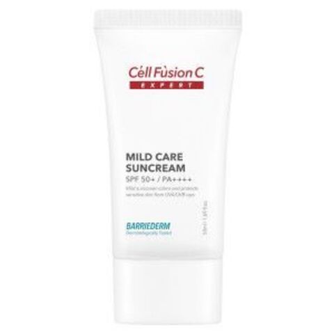 Cell Fusion C Крем солнцезащитный с церамидами 50 мл | Mild Care Suncream SPF50+/ PA++++