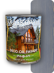 Масло для фасада Kraskovar Deco Oil Fasade джинсовый