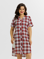 4630 Туника на пуговицах