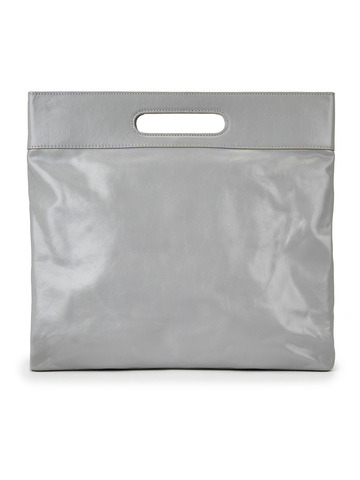 Сумка-клатч LOREN серого цвета