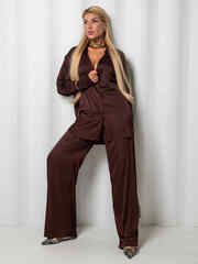 Брюки Камелия (горький шоколад)