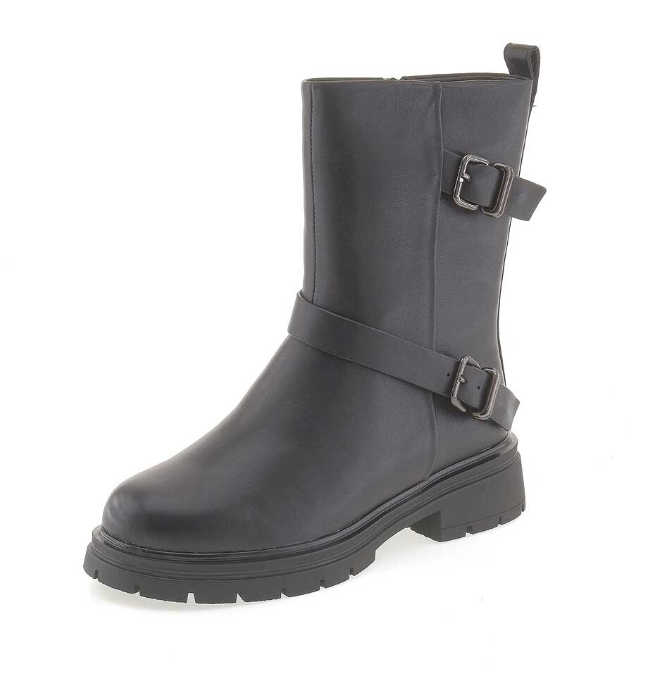 Полусапоги женские SHOIBERG 432-196-03-01W черные