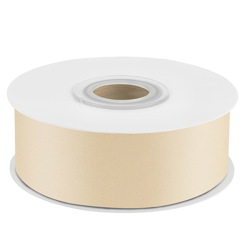 Лента Атласная (2,5см*22,85м) Белое золото