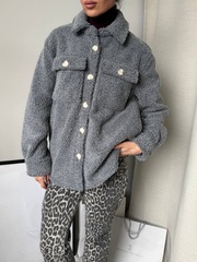 Куртка букле Abercrombie & Fitch, S