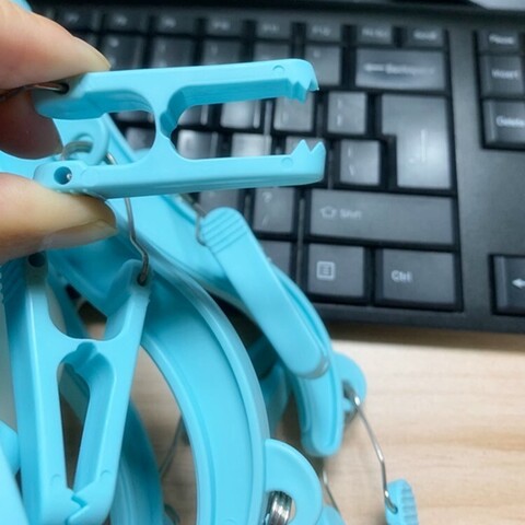 Вешалка для одежды с прищепками (прищепок - 16 шт.) Edsån, полипропилен