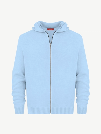 Толстовка на замке из экохлопка