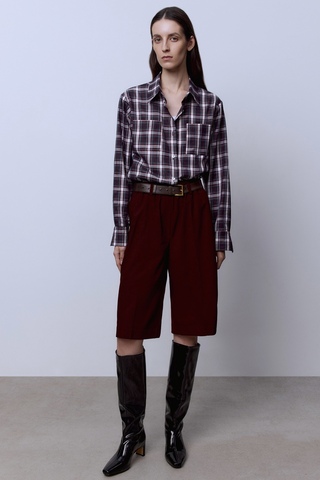 Бермуды из полушерсти