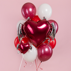 Аг Мини-фигура, Сердце, Тихий омут, 15''/38 см, 5 шт.