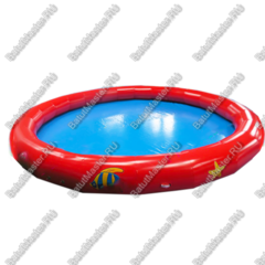 Круглый надувной бассейн «Рыбки», 8*8*0,65 м