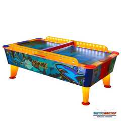 Большой аэрохоккей «Шторм» для игровой зоны, 199×107×82 см