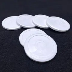 Шайба для аэрохоккея белая (70 мм)