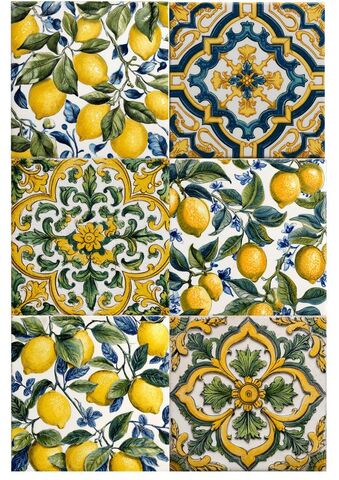 085 Пленочный трансфер декупажная карта, PROstoART