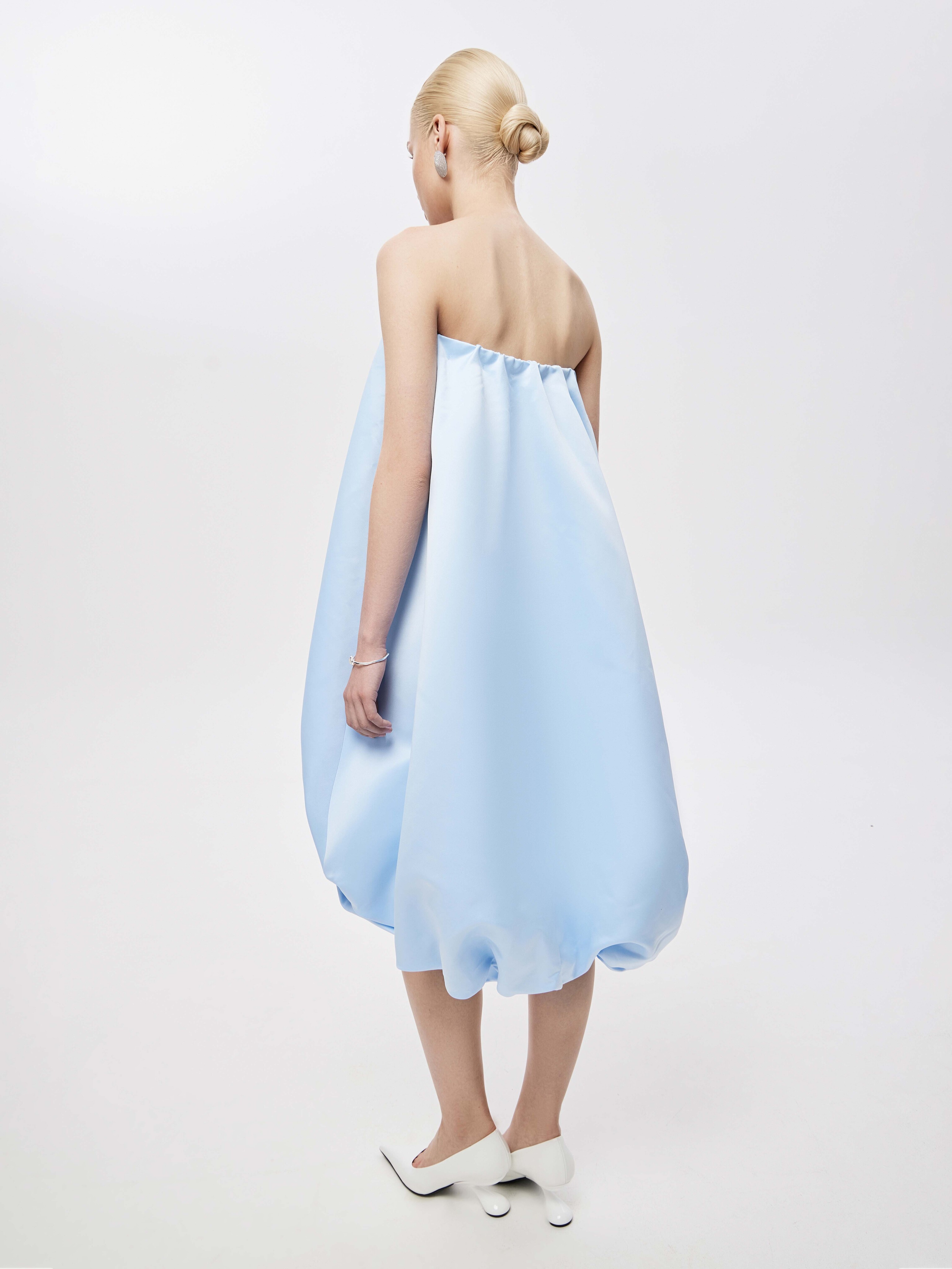 Платье баллон из тафты