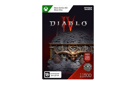 Игровая валюта Diablo IV: 11500 Platinum (цифровая версия) (Xbox One + Xbox Series X|S) (WW)