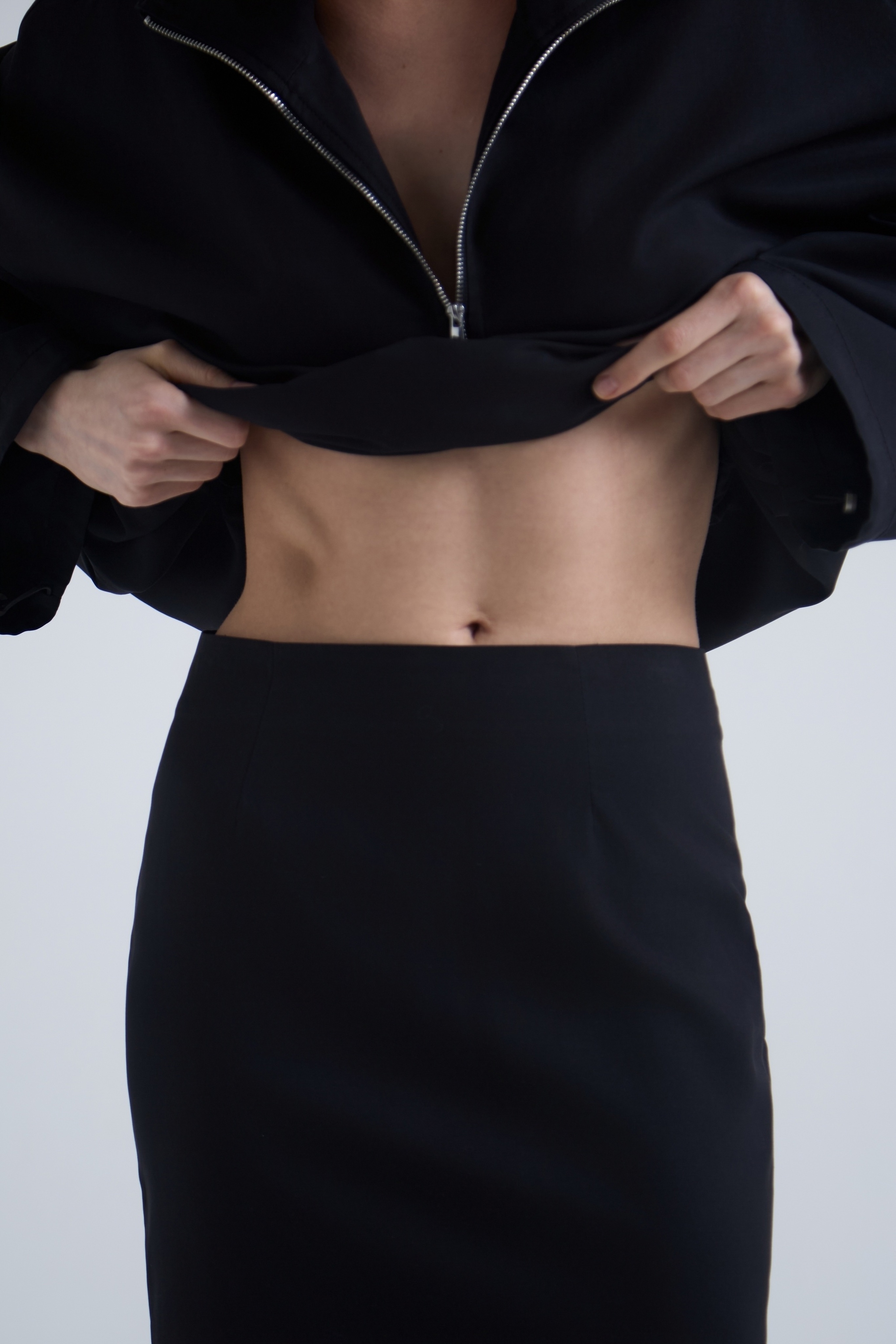 Юбка Matte из шелка