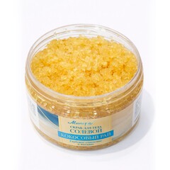 Floresan МИНЕРАЛЮКС Скраб для тела солевой антицеллюлитный КОКОСОВЫЙ РАЙ 400г (Ф-860)