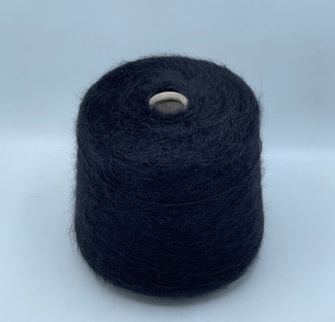 Linea Piu, Camelot silk, 900м. 75% Супер кидмохер, 25% Шелк, Черный (46/327), 39701