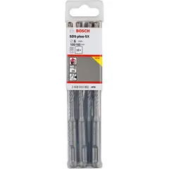 Бур по бетону SDS plus-5X 6x100x160 мм, 10 шт. BOSCH 2608833892