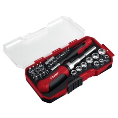 ЗУБР Мастер 41, 41 шт, набор: отвертка с насадками (25042)