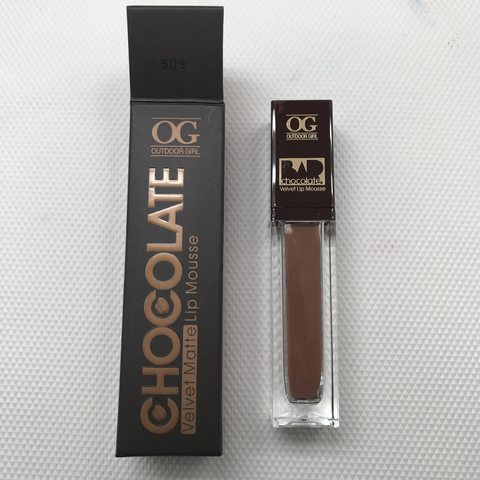 OG-C1206 Блеск-мусс для губ МАТОВЫЙ CHOCOLATE BAR №509