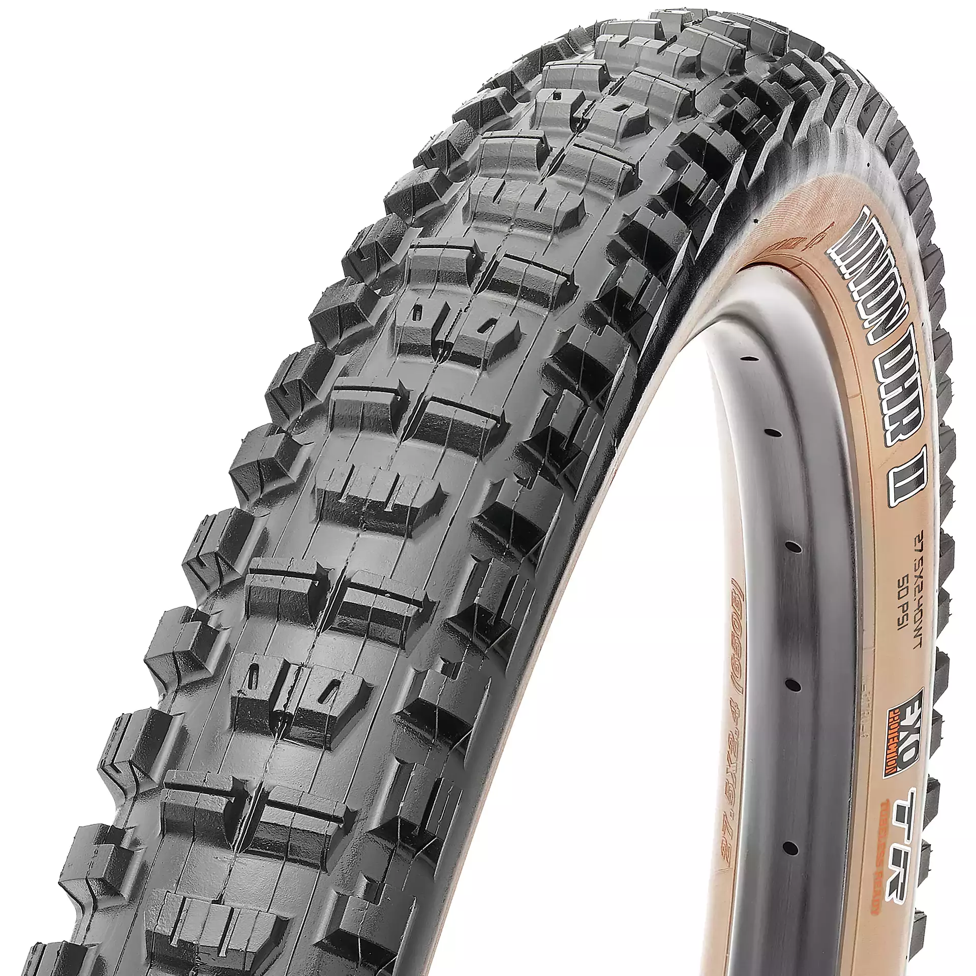 Maxxis Minion DHR II 27.5x2.4 WT EXO TR Dark Tan Wall ETB00220200 5 100 Extreme Service