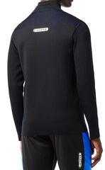 Куртка теннисная Lacoste Tennis x Daniil Medvedev After Match Jacket - black/blue