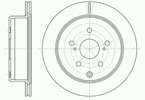 Диск тормозной вентилируемый G-brake  GR-02348