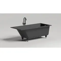Salini CASCATA 170x75 104123MRF Ванна встраиваемая S-Stone, матовый, RAL полностью фото