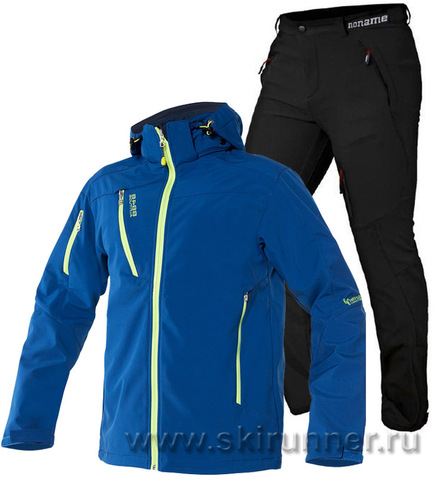 Лыжный утепленный костюм 8848 Altitude Recharger Berliner Blue Noname Grassi