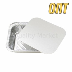 Крышка для алюминиевой формы 260 мл (100/1500шт)