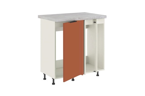 Брауни МП-850 шкаф под мойку (Стол под мойку (прямой угол) одна створка+2 фальшпанели)