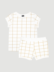 Пижама Mjölk Клетка