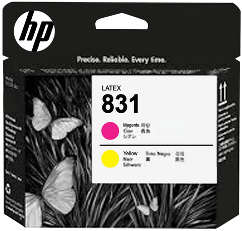 Печатающая головка HP 831 (желтый/пурпурный), CZ678A