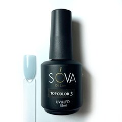 Sova De Luxe Top Color 3(ГОЛУБОЙ), 15 мл