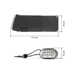 Фонарь Эра SDA10M 3*LED
