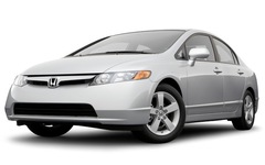 Стекла фар HONDA civic 8 4d (2005-2011) L