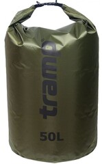 Гермомешок Tramp ПВХ Diamond RipStop 50л, оливковый
