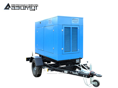 Дизельный генератор Азимут ЭД-48-Т400-2РПМ11 Azimut на шасси в капоте с автозапуском