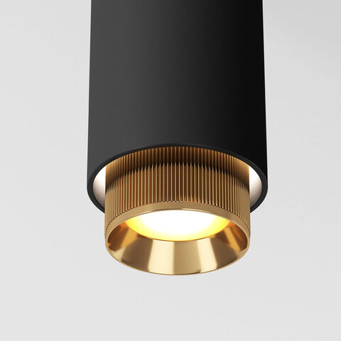 Трековый светильник Elektrostandard Nubis 85021/01 черный/золото
