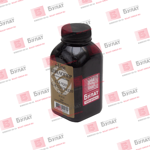 Девелопер БУЛАТ s-Line JC96-06729A, JC96-06219A для Samsung CLX-9201, SL-X3220, SL-X4220 (Чёрный, банка 240 г)